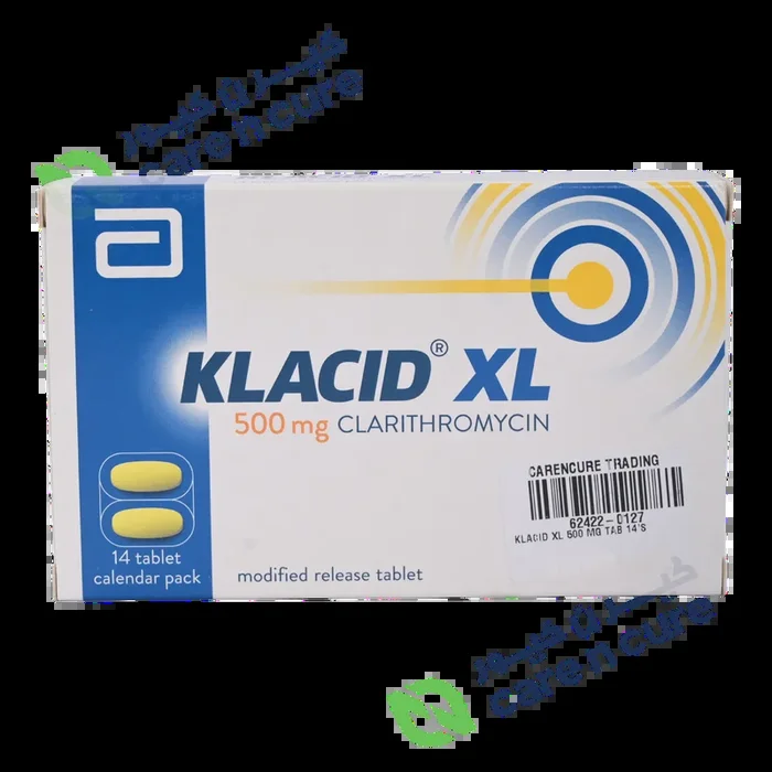 Klacid XL 500 mg Tablets 14’s (Original Prescription Is Mandatory Upon Delivery)