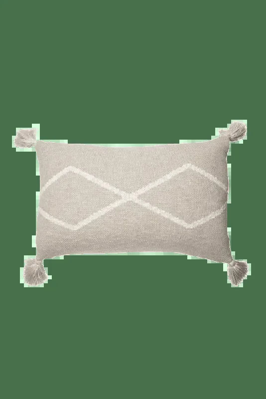 Knitted Cushion Oasis Soft Linen – Bereber Classics
