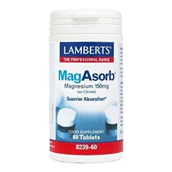 Lamberts Magasorb Magnesium Citrate 150mg Tablets 60’s