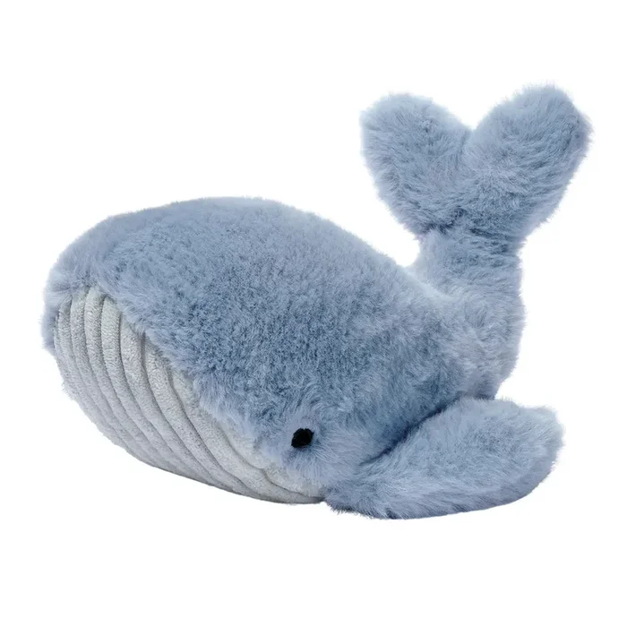 Lambs & Ivy Plush Bubbles & Squirt Soft Plush Blue Whale Stuffed Animal Toy