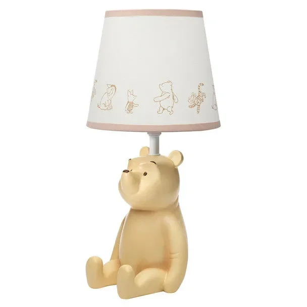 Lambs & Ivy Storytime Pooh Lamp w/Shade & Bulb