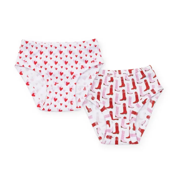 Lauren Girls’ Underwear Set – City Boots/heart To Heart