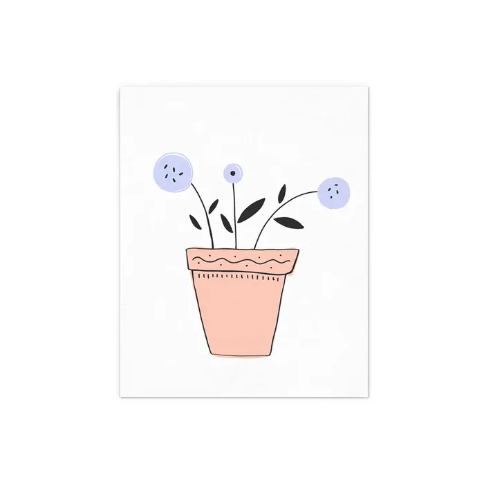 Lavender Flower Print