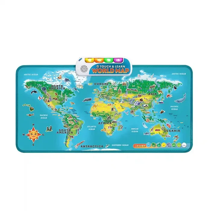 Leapfrog – Touch & Learn World Map Board