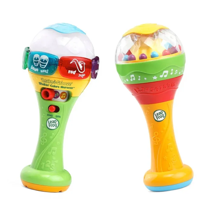 Leapfrog Learn & Groove Shaking colors maracus – (BILINGUAL UK+FR)