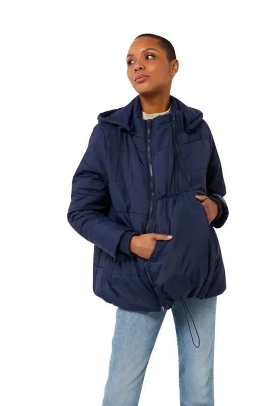 Leia 3 in 1 Maternity Puffer Jacket Quilted Hybrid