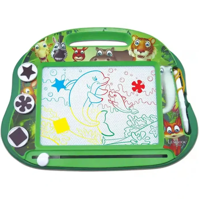 Lexibook – The Animals Magnetic Multicolor Board A5 W/Accessories