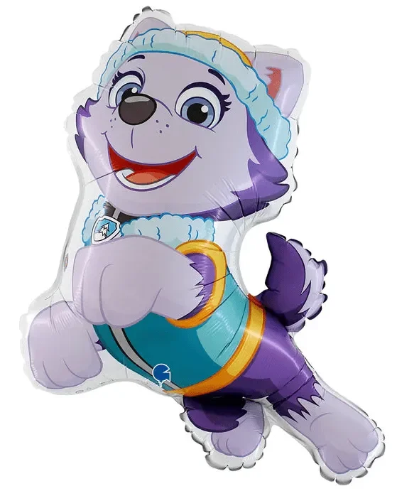 Licensed 33 ” Paw Patrol Everest Foil Balloon– Party Decoration For Kids’ Birthday, Paw Patrol Theme