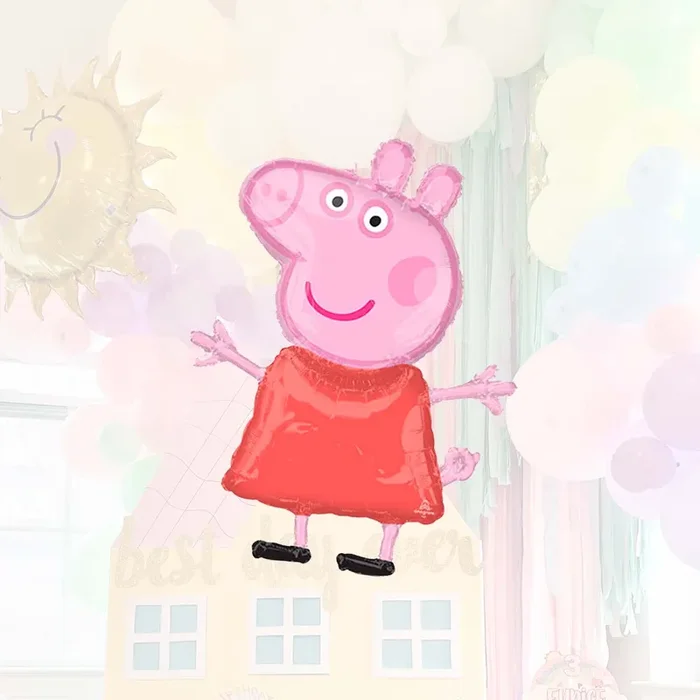 Licensed Peppa Pig Foil Balloon – 32 ” Jumbo Character | Ellie’s Party Supply