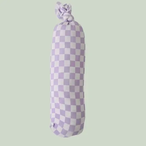 Lilac Checks Swaddle