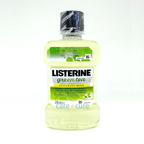 Listerine Extra Cavity Prev Green Tea M/W 250ml