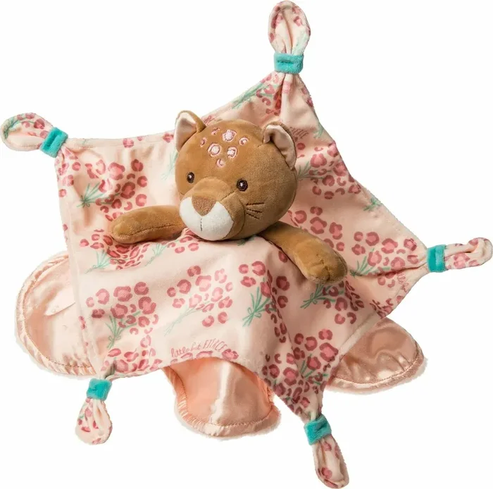 Little But Fierce Leopard Character Blanket – 13×13 “