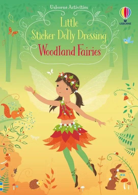 Little Dolly Dressing Book Woodland Fairies