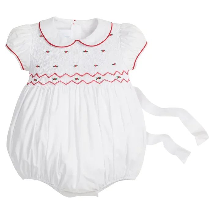 Little English -Smocked Claiborne Bubble – Holly