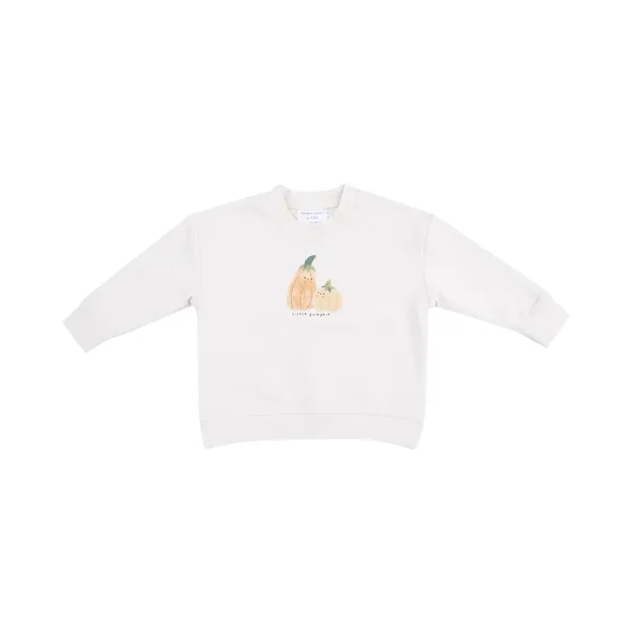 Little Pumpkin Drop Sleeve Sweatshirt