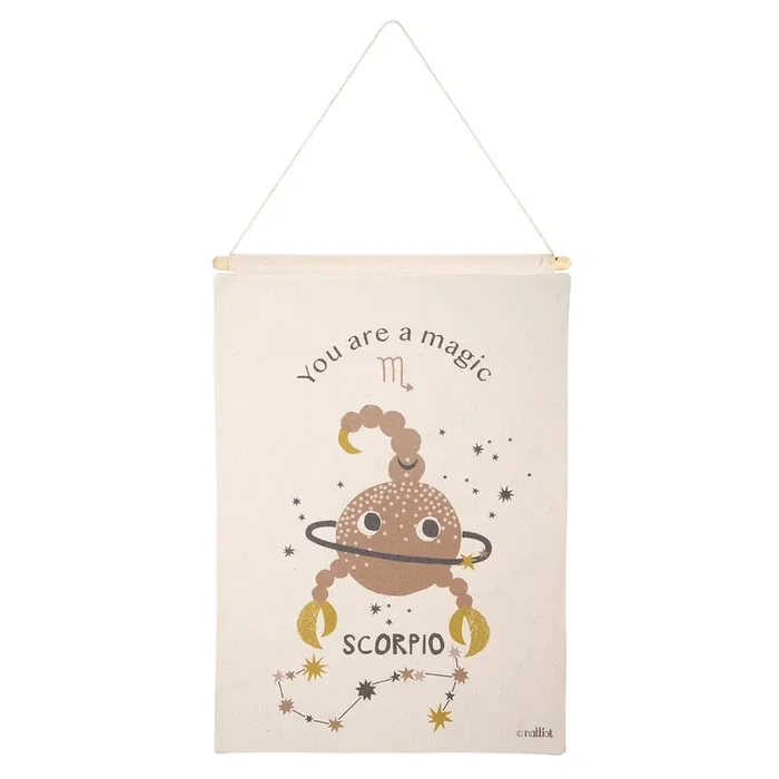 Little Scorpio Children’s Wall Decoration Zodiac Sign Scorpio