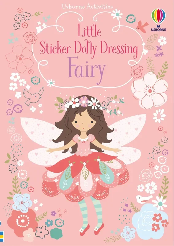 Little Sticker Dolly Dressing Book Fairy