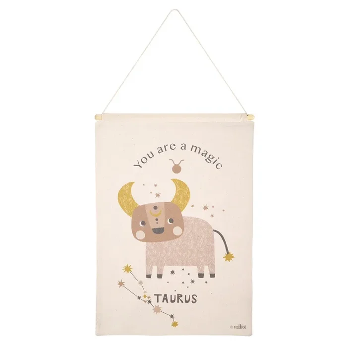 Little Taurus Children’s Wall Decoration Zodiac Sign Taurus