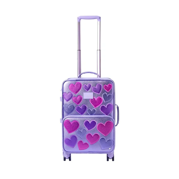 Logan Carry-On Suitcase – 3D Hearts