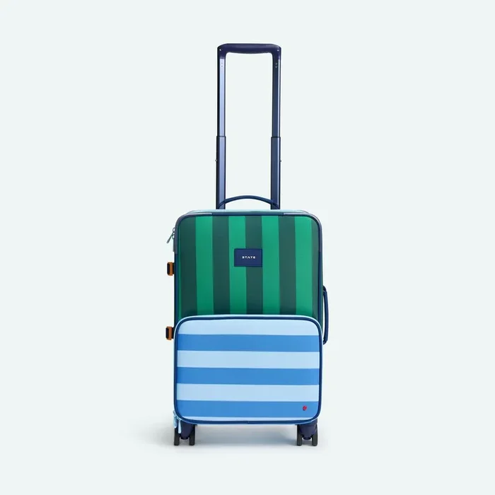 Logan Carry-On Suitcase Stripe