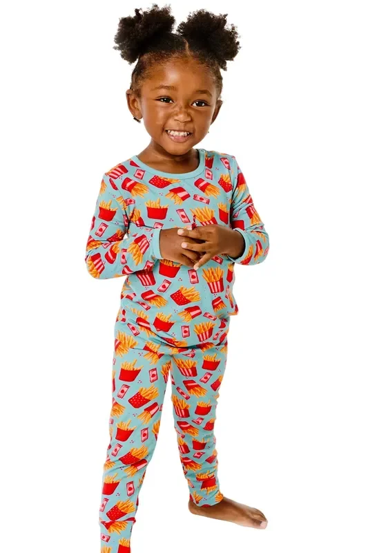 Long Sleeve Pajama Set – French Fries