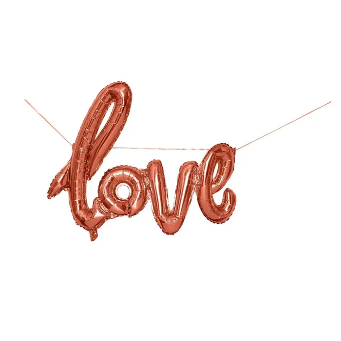 Love Balloon Banner