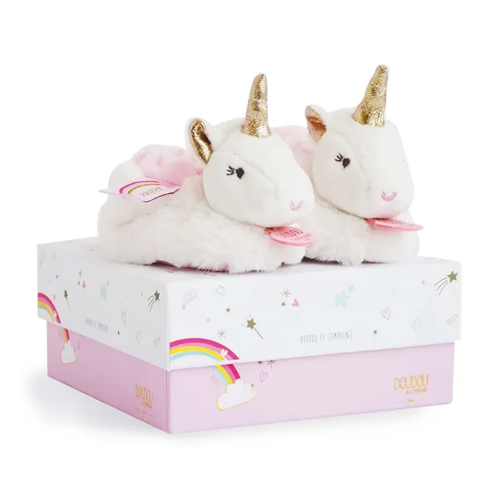 Lucie The Unicorn – Booties With Rattle