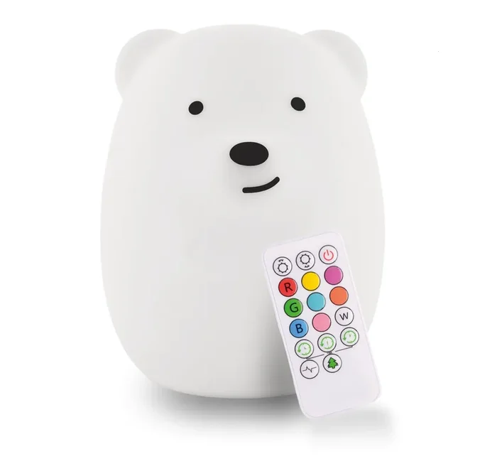 LumiPets® Bear – Children’s Nursery Touch Night Light