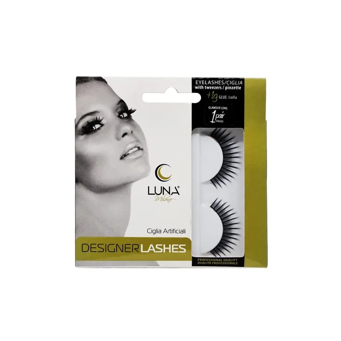 Luna Fashion Lashes (1Pair)- Glamour Long (4) Lu049