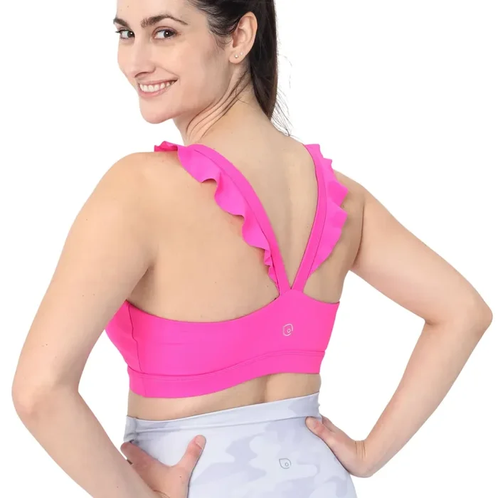 Madison – Medium Support Nursing Sport Bra (dragon Fruit)