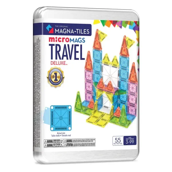 Magna-Tiles Travel Set Deluxe 55pc