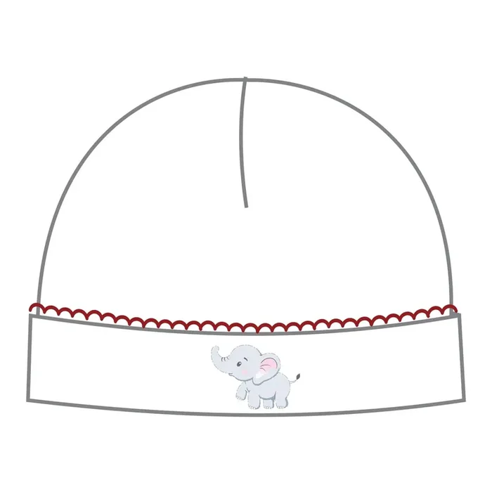 Magnolia Baby Elephant Football Embroidered