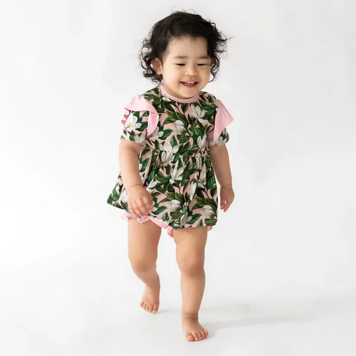 Magnolia Bamboo Peplum + Bummie Set