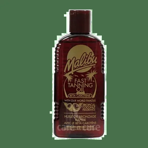 Malibu Fast Tanning W/Carotene Oil 200ml