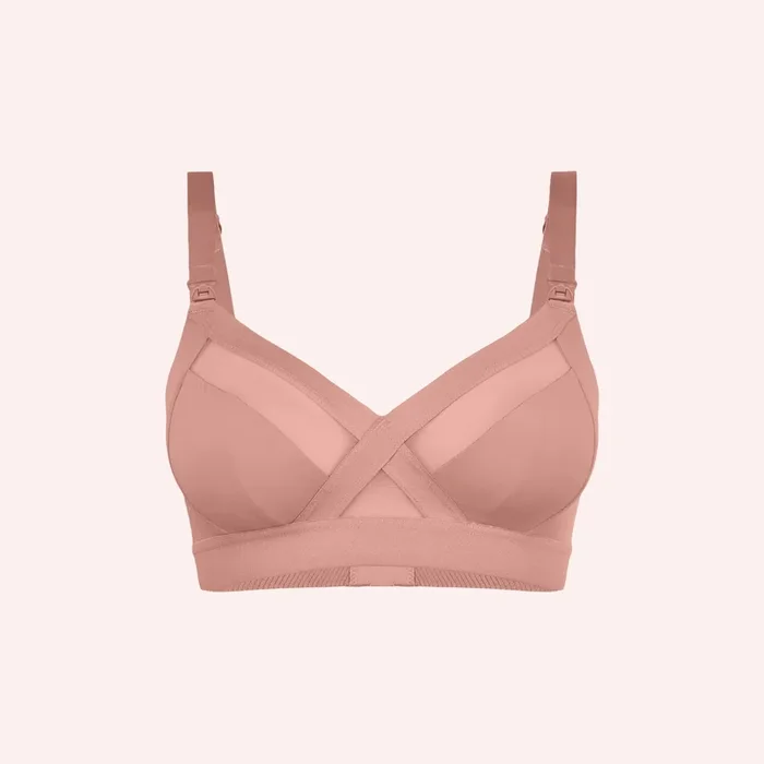 Maternity Support Wirefree Bralette – Desert Dust
