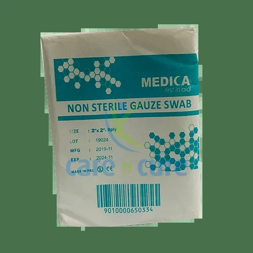 Medica Gauze Swab 5 X 5 8Ply (2″X2″)