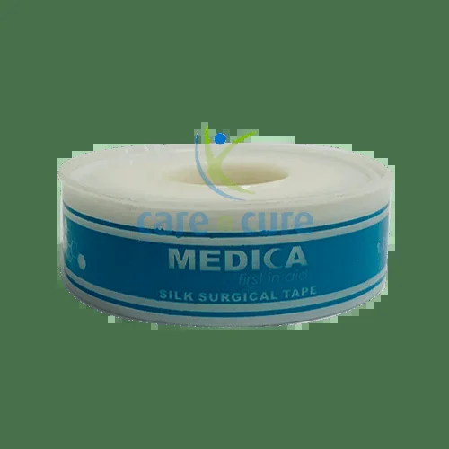 Medica Silk Surgical Tape 1.25cm X 5Y With Cover
