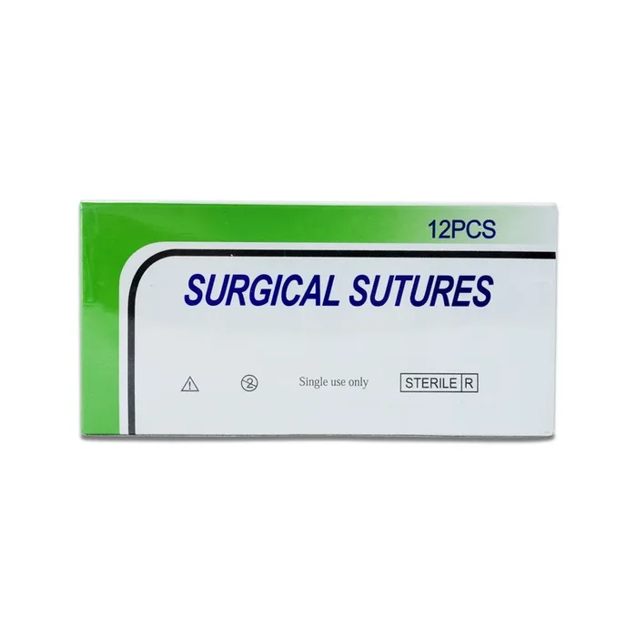 Medica Surgical Sutures Nylon Monofilament 4/0 12 Pieces