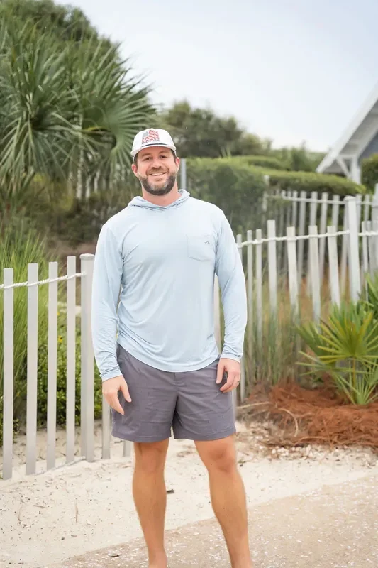Men’s Breezy Bamboo Hoodie Sky