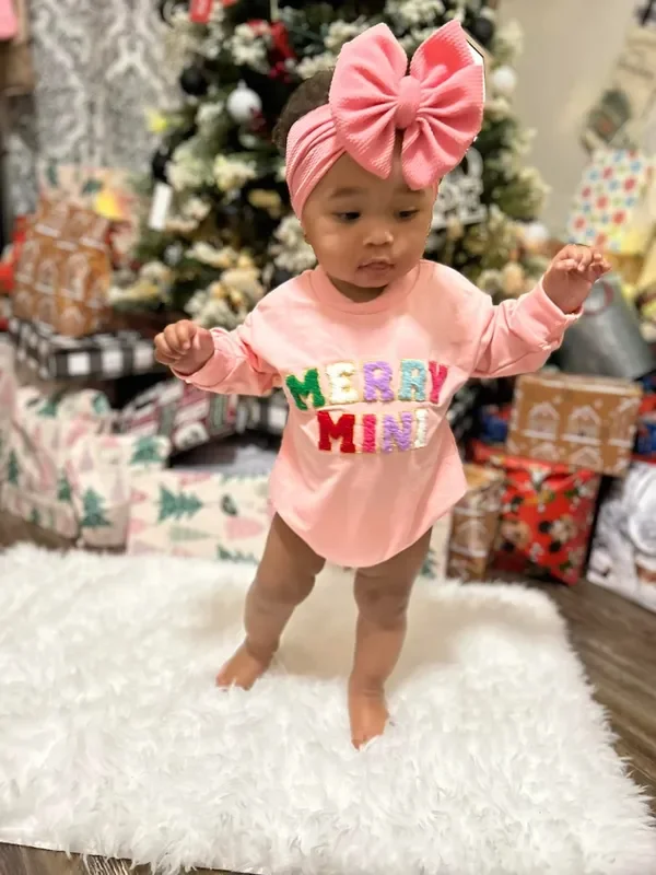 Merry Mini Sweater Romper