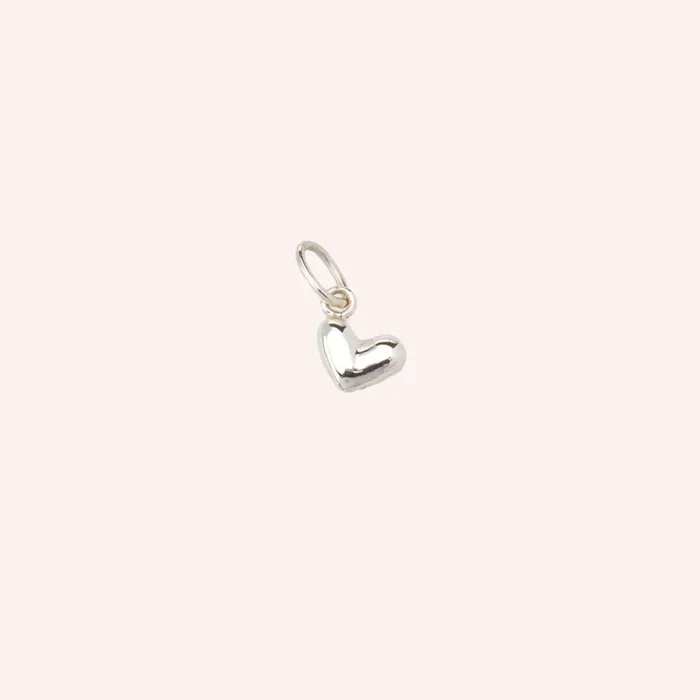 Mini Heart Pendant Silver