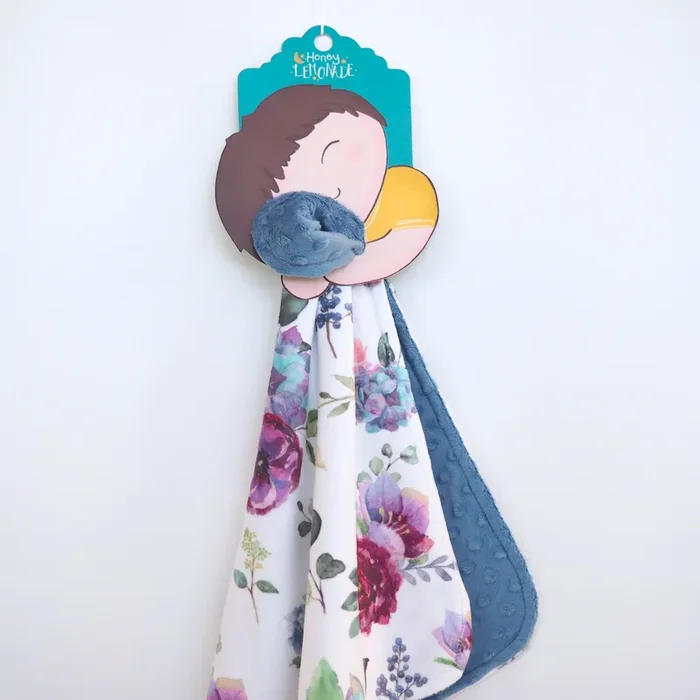 Mini Minky – Blue Floral