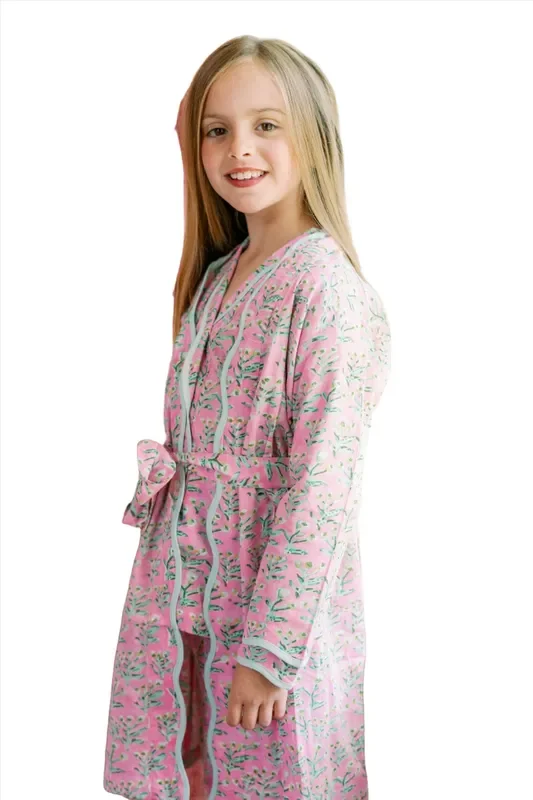 Mini Sydney Robe (tulip Pink)