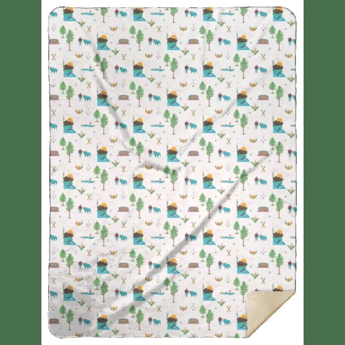 Minnesota Plush Throw Blanket 60×80