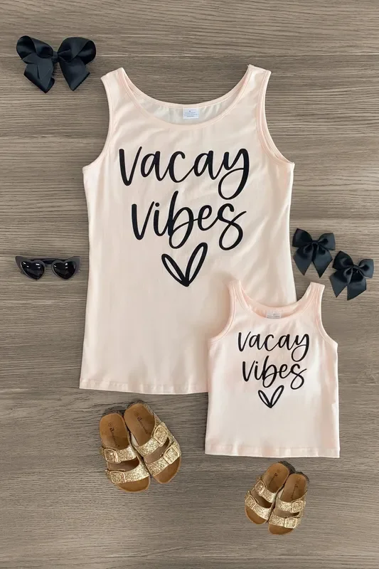 Mom & Me – “Vacay Vibes ” Tank Top