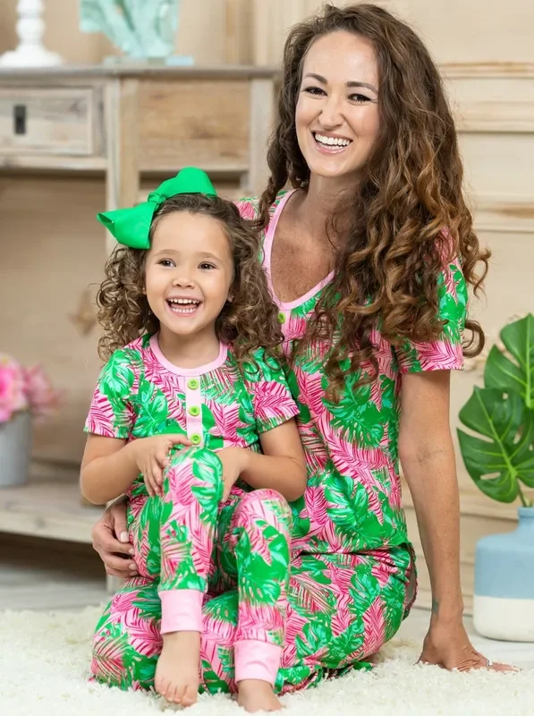 Mommy and Me Bahama Breeze Pajama Set