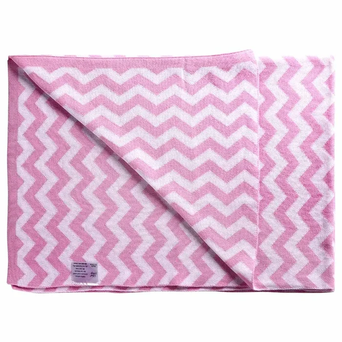 Moon – Soft Stretchy Knitted Cotton Swaddle 70x90cm (Pink)