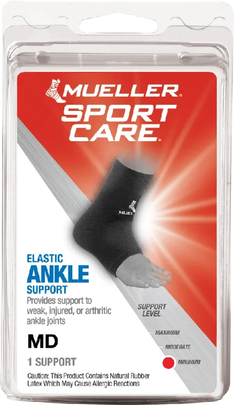 MUELLER ELASTIC ANKLE SUPP BL M