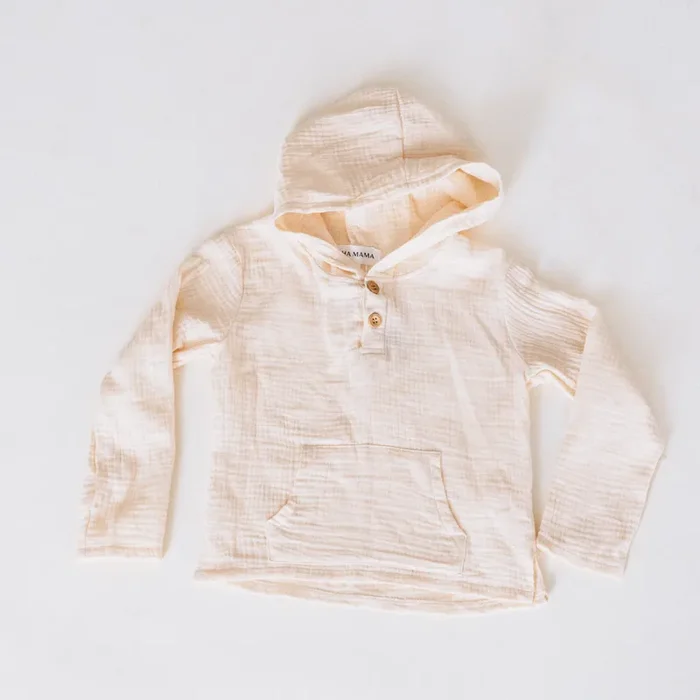 Muslin Hooded Mommy & Son Shirt – Infant