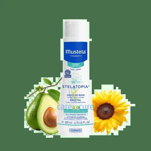Mustela Stelatopia Bath Oil 200ml